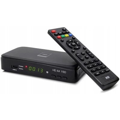 Odbiornik satelitarny Opticum AX150 - DVB-S2, Full HD, Dysk twardy, Slot CI Odbiornik satelitarny Opticum AX150 - DVB-S2, Full HD, Dysk twardy, Slot CI