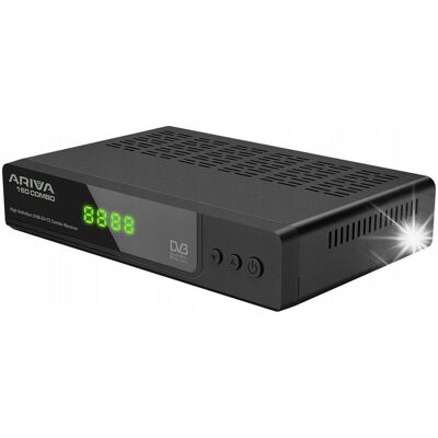 Inny producent Ferguson Ariva 160 Combo - DVB-T2/S2 FTA, HEVC H.265, Full HD, USB PVR Inny producent Ferguson Ariva 160 Combo - DVB-T2/S2 FTA, HEVC H.265, Full HD, USB PVR