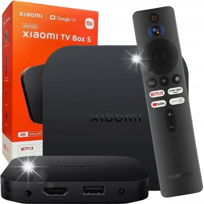 Inny producent Odtwarzacz multimedialny Xiaomi TV Box S 2nd Gen Inny producent Odtwarzacz multimedialny Xiaomi TV Box S 2nd Gen