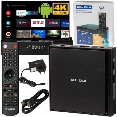 Blow - 77-307 - Bluetooth V5 - Android TV Box Blow - 77-307 - Bluetooth V5 - Android TV Box