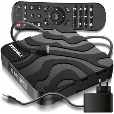 Inny producent SMART TV BOX T95MAX ANDROID 9 64BIT 6K WIFI HDR USB 3.0 + PILOT KABEL HDMI Inny producent SMART TV BOX T95MAX ANDROID 9 64BIT 6K WIFI HDR USB 3.0 + PILOT KABEL HDMI