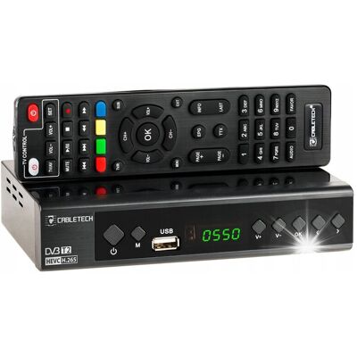 Inny producent Tuner DVB-T2 DVB-C Hevc H.265 10bit dekoder tv naziemnej Cabletech Inny producent Tuner DVB-T2 DVB-C Hevc H.265 10bit dekoder tv naziemnej Cabletech