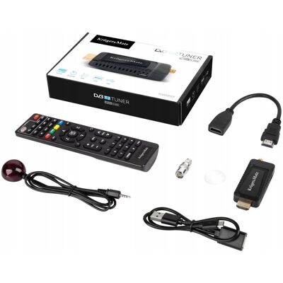 Inny producent Tuner Dvb-T2 Krugermatz H.265 Hevc Dekoder Do Hdmi Km9999 Inny producent Tuner Dvb-T2 Krugermatz H.265 Hevc Dekoder Do Hdmi Km9999