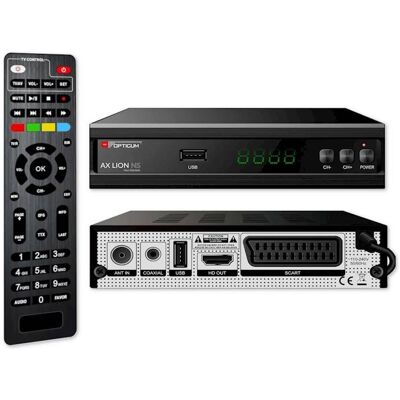 Odbiornik DVB-T2 Opticum Ax Lion NS - Wysokiej Jakości Telewizja Cyfrowa Odbiornik DVB-T2 Opticum Ax Lion NS - Wysokiej Jakości Telewizja Cyfrowa