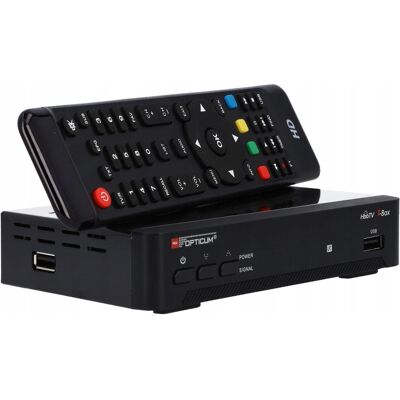 Inny producent Dekoder Dvb-T2 Hevc Opticum Hbbtv T-Box H.265 Hdmi Usb Inny producent Dekoder Dvb-T2 Hevc Opticum Hbbtv T-Box H.265 Hdmi Usb