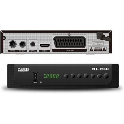 Inny producent Dekoder tuner DVB-T2 BLOW 8000FHD PREMIUM Inny producent Dekoder tuner DVB-T2 BLOW 8000FHD PREMIUM