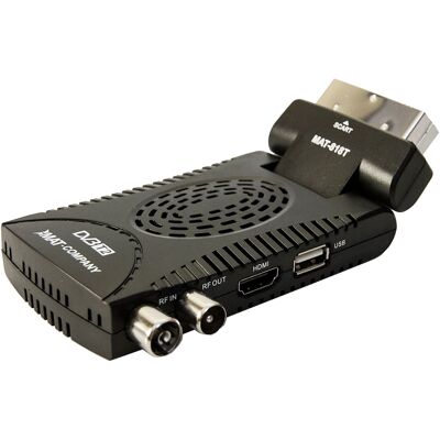 Inny producent Dekoder Tuner Tv Dvb-T2 Hevc H.265 Full Hd Mini Stick Pilot Baterie Zestaw Inny producent Dekoder Tuner Tv Dvb-T2 Hevc H.265 Full Hd Mini Stick Pilot Baterie Zestaw