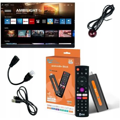PEK-LINE Odtwarzacz Multimedialny Przystawka Android 14 Smart 8k Tv Hdmi Usb Wi-Fi PEK-LINE Odtwarzacz Multimedialny Przystawka Android 14 Smart 8k Tv Hdmi Usb Wi-Fi