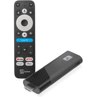 Odtwarzacz Multimedialny Smart Box Stick Tele System Up, Google Tv 4k Uhd Odtwarzacz Multimedialny Smart Box Stick Tele System Up, Google Tv 4k Uhd