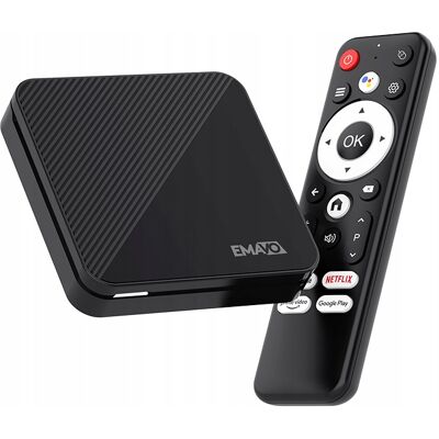 Inny producent Smart Box Tv 4k Android 14 Wifi Bluetooth Odtwarzacz Multimedialny Rj-45 Inny producent Smart Box Tv 4k Android 14 Wifi Bluetooth Odtwarzacz Multimedialny Rj-45