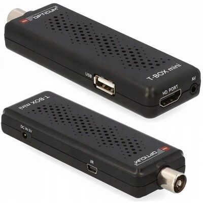 Opticum Tuner Dekoder Kablówki Dvb-C Dvb-T2 Telewizji Cyfrowej Tv Naziemnej T-Box Opticum Tuner Dekoder Kablówki Dvb-C Dvb-T2 Telewizji Cyfrowej Tv Naziemnej T-Box