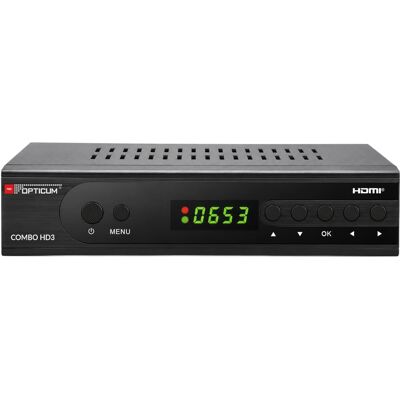 Tuner Fta Opticum Combo Hd3 Dvb-S2 / T2 / C Tuner Fta Opticum Combo Hd3 Dvb-S2 / T2 / C