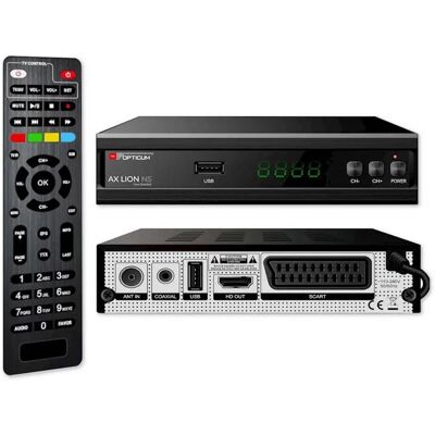 Odbiornik DVB-T2 Opticum Ax Lion NS - Wysokiej Jakości Telewizja Cyfrowa Odbiornik DVB-T2 Opticum Ax Lion NS - Wysokiej Jakości Telewizja Cyfrowa