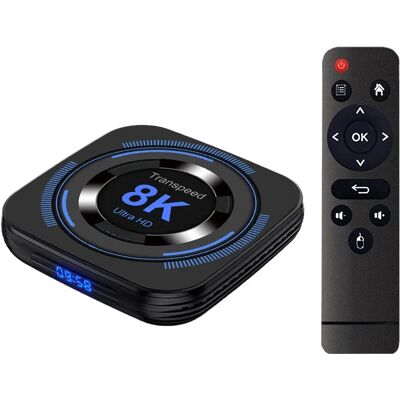 Inny producent Tv Box Allwinner H618 Android 12 Wifi Podwójne 8k 4k Bt Sterowanie Głosem Inny producent Tv Box Allwinner H618 Android 12 Wifi Podwójne 8k 4k Bt Sterowanie Głosem