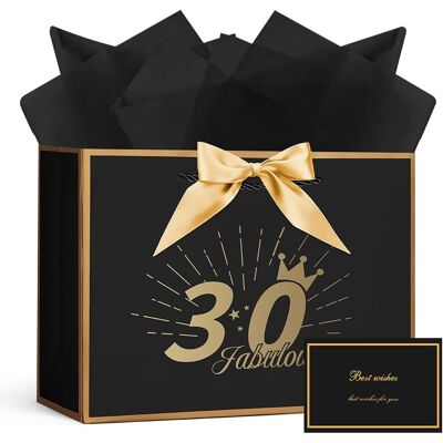 Inny producent Aoosu Papierowe Torby Na Prezenty, 28 X 20 X 10 Cm, Woreczki Na Prezenty Z Uchwytem, Papierowa Torba Na Prezent Urodzinowy Z Kokardką 1 Karta 3 Chus.. Inny producent Aoosu Papierowe Torby Na Prezenty, 28 X 20 X 10 Cm, Woreczki Na Prezenty Z Uchwytem, Papierowa Torba Na Prezent Urodzinowy Z Kokardką 1 Karta 3 Chus..