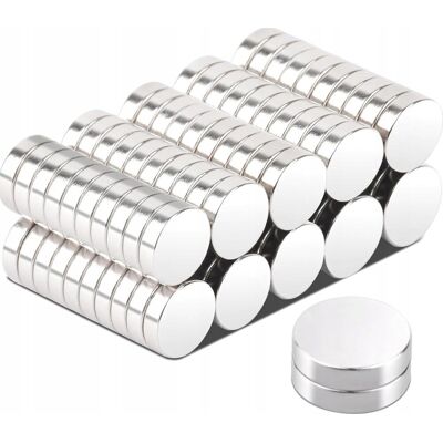 Inny producent Okrągłe 8x2mm 100 Sztuk Mocne Neodymowe Mini Małe Zestaw Inny producent Okrągłe 8x2mm 100 Sztuk Mocne Neodymowe Mini Małe Zestaw