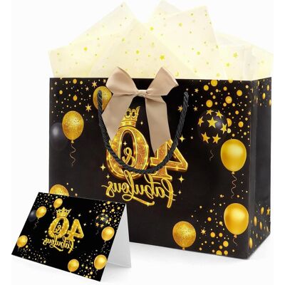 Inny producent TOREBKA PREZENTOWA ZESTAW 50X70CM PAPIER KARTA WSTĄŻKA ELEGANCKA PAKIET Inny producent TOREBKA PREZENTOWA ZESTAW 50X70CM PAPIER KARTA WSTĄŻKA ELEGANCKA PAKIET