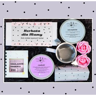 Cup&You Zestaw Prezentowy Dla Mamy Siostry Zony, Idealny Podarunek Na Urodziny Z Kawą, Herbatą, Świecą, Porcelanowym Kubkiem I Zaparzaczem Cup&You Zestaw Prezentowy Dla Mamy Siostry Zony, Idealny Podarunek Na Urodziny Z Kawą, Herbatą, Świecą, Porcelanowym Kubkiem I Zaparzaczem