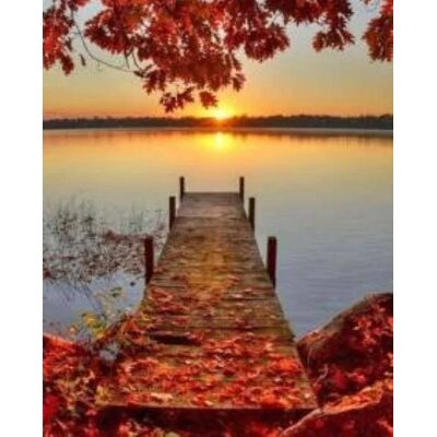 Norimpex Malowanie Po Numerach Jezioro 40 X 50 5612 Norimpex Malowanie Po Numerach Jezioro 40 X 50 5612