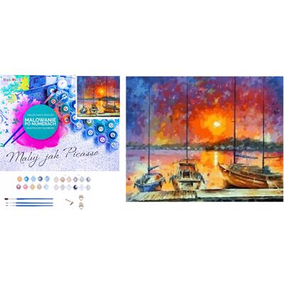 Norimpex Malowanie Po Numerach Przystań Zachód Norimpex Malowanie Po Numerach Przystań Zachód