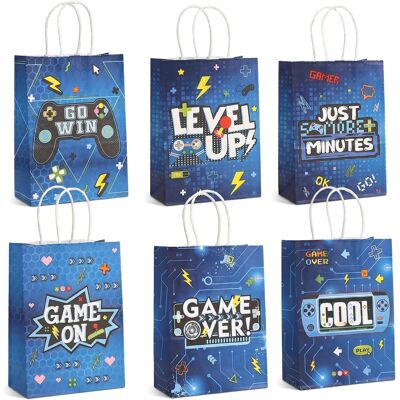 Inny producent Torebki Prezentowe 24 Sztuki 21x15x8cm Kraft Papierowe Mocne Urodziny Inny producent Torebki Prezentowe 24 Sztuki 21x15x8cm Kraft Papierowe Mocne Urodziny