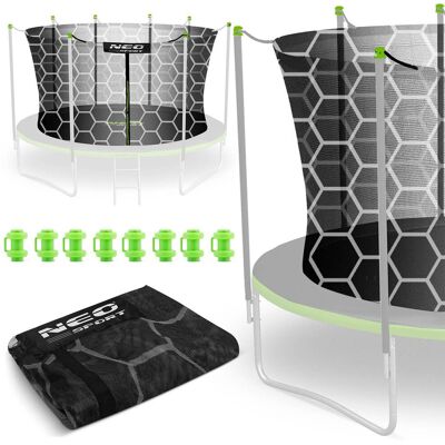 GLOBAL INCOME Siatka do trampoliny Neo-sport wewnętrzna 13ft 404 cm GLOBAL INCOME Siatka do trampoliny Neo-sport wewnętrzna 13ft 404 cm
