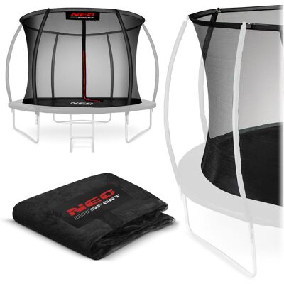 GLOBAL INCOME Siatka wewnętrzna do trampolin Neo-sport 252 cm 8 ft GLOBAL INCOME Siatka wewnętrzna do trampolin Neo-sport 252 cm 8 ft