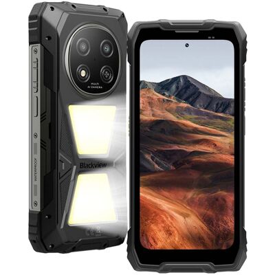 Blackview ROCK 2 Pro Smartfon 5G 32/256GB 6,67' 120Hz 15000mAh IP68 Android 16 Czarny Blackview ROCK 2 Pro Smartfon 5G 32/256GB 6,67' 120Hz 15000mAh IP68 Android 16 Czarny