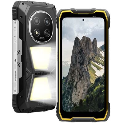 Blackview ROCK 2 Pro Smartfon 5G 32/256GB 6,67' 120Hz 15000mAh IP68 Android 16 żółty Blackview ROCK 2 Pro Smartfon 5G 32/256GB 6,67' 120Hz 15000mAh IP68 Android 16 żółty