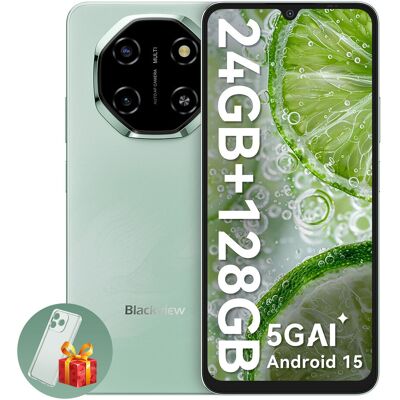 Smartfon Blackview SHARK 6 8GB/128GB 5000mAh 5G LTE Unisoc T820 120Hz Android 15 Zielony Smartfon Blackview SHARK 6 8GB/128GB 5000mAh 5G LTE Unisoc T820 120Hz Android 15 Zielony