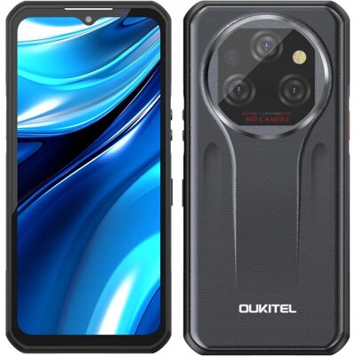 2x Smartfon Oukitel Wp39 Pro 12/512gb 5g 11000mah Mil-Std-810h Nfc Szary 2x Smartfon Oukitel Wp39 Pro 12/512gb 5g 11000mah Mil-Std-810h Nfc Szary
