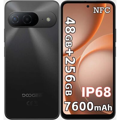 Doogee B10 Smartfon 48gb Ram 256gb Rom 6,63 Cala 120hz 7600mah Ip68 Nfc Gps Czarny Doogee B10 Smartfon 48gb Ram 256gb Rom 6,63 Cala 120hz 7600mah Ip68 Nfc Gps Czarny