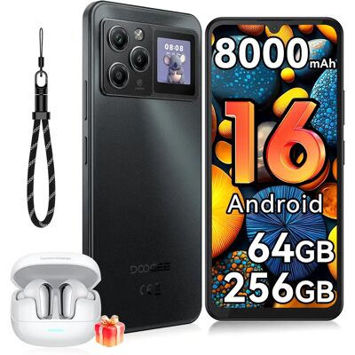 Doogee M30 Pro Vip Smartfon 64(8+56)/256gb 6,88' 120hz 8000mah Ip68 Głośnik 135db Czarny Doogee M30 Pro Vip Smartfon 64(8+56)/256gb 6,88' 120hz 8000mah Ip68 Głośnik 135db Czarny