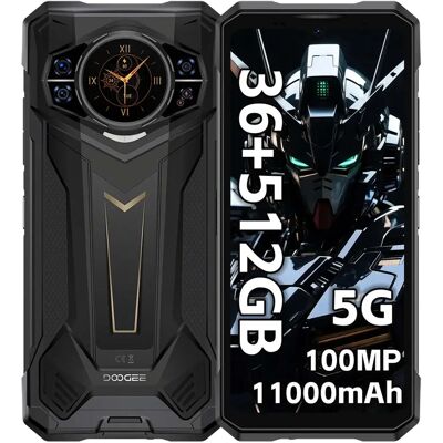 Doogee S200 Plus Wytrzymały Smartfon 5g 512gb Dwa Ekrany Amoled 11100mah Android15 Face Id Czarny Doogee S200 Plus Wytrzymały Smartfon 5g 512gb Dwa Ekrany Amoled 11100mah Android15 Face Id Czarny