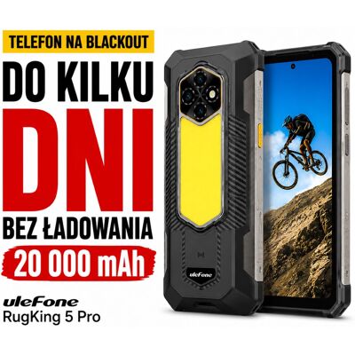 Pancerny Telefon Z Baterią 20 000 Mah Do Sytuacji Kryzysowych – Ulefone Rugking 5 Pro Pancerny Telefon Z Baterią 20 000 Mah Do Sytuacji Kryzysowych – Ulefone Rugking 5 Pro