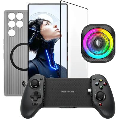 ZTE Redmagic 11 Pro (Nightfreeze) + Kontroler + Cooler 8 Pro + Etui + Szkło ZTE Redmagic 11 Pro (Nightfreeze) + Kontroler + Cooler 8 Pro + Etui + Szkło