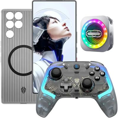 ZTE Redmagic 11 Pro (Subzero) + Gamepad + Cooler 6 Pro + Etui ZTE Redmagic 11 Pro (Subzero) + Gamepad + Cooler 6 Pro + Etui