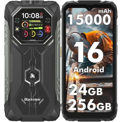 Smartfon Blackview Rock1 8gb/256gb 15000mah Wodoodporność Ip68 Nfc Czarny Smartfon Blackview Rock1 8gb/256gb 15000mah Wodoodporność Ip68 Nfc Czarny