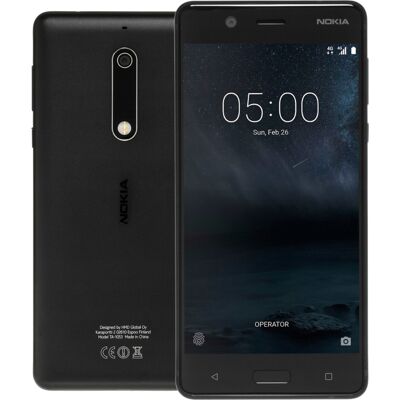 Smartfon Nokia 5 2/16gb Lte Dual Sim Nfc 13mpx Ta-1053 Czarny Smartfon Nokia 5 2/16gb Lte Dual Sim Nfc 13mpx Ta-1053 Czarny