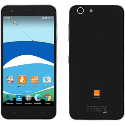 ZTE Smartfon Orange Dive 71 1/8gb Lte Nfc 8mpx Czarny Stan: Idealny ZTE Smartfon Orange Dive 71 1/8gb Lte Nfc 8mpx Czarny Stan: Idealny