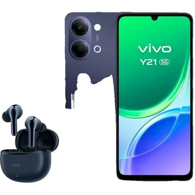 Smartfon Vivo Y21 5g 4gb (+4) 256gb Czarny 5g Smartfon Vivo Y21 5g 4gb (+4) 256gb Czarny 5g