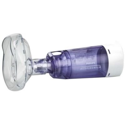 Komora inhalacyjna PHILIPS Respironics OptiChamber Diamond + maska mała Komora inhalacyjna PHILIPS Respironics OptiChamber Diamond + maska mała