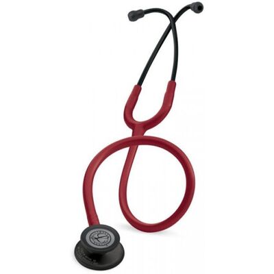 Stetoskop 3m Littmann Classic Iii Czarna Głowica I Lira, Burgundowy, 5868 Stetoskop 3m Littmann Classic Iii Czarna Głowica I Lira, Burgundowy, 5868