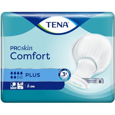 TENA Comfort Plus Podpaski na Nietrzymanie - Średni do Ciężkiego Wycieków - Neutralizator Zapachów TENA Comfort Plus Podpaski na Nietrzymanie - Średni do Ciężkiego Wycieków - Neutralizator Zapachów