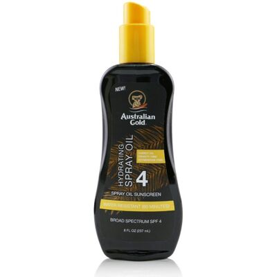 Australian Gold Hydrating Spray Oil SPF 4, Nawilżający Olejek z Bronzerem Wzmacniający Opaleniznę, 237ml Australian Gold Hydrating Spray Oil SPF 4, Nawilżający Olejek z Bronzerem Wzmacniający Opaleniznę, 237ml