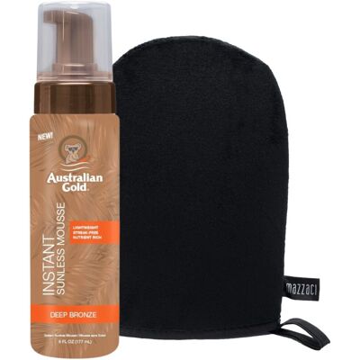 Australian Gold, Instant Sunless Mousse + Rękawica Australian Gold, Instant Sunless Mousse + Rękawica