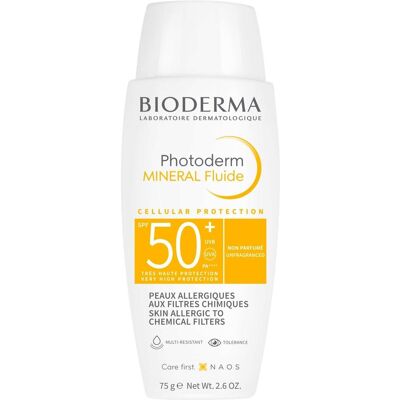 Bioderma Photoderm Mineralny Fluid SPF 50+ (75g) Bioderma Photoderm Mineralny Fluid SPF 50+ (75g)