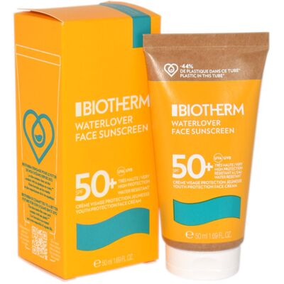Biotherm Waterlover Krem Przeciwsłoneczny do Twarzy SPF50+ (50ml) Biotherm Waterlover Krem Przeciwsłoneczny do Twarzy SPF50+ (50ml)