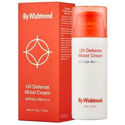 By Wishtrend UV Defense Moist Cream, Krem przeciwsłoneczny, SPF 50+ PA++++, 50g By Wishtrend UV Defense Moist Cream, Krem przeciwsłoneczny, SPF 50+ PA++++, 50g