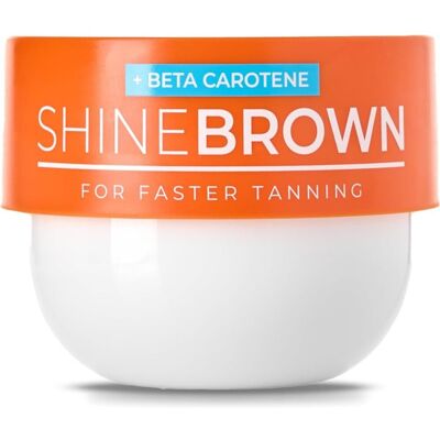 Byrokko, Shine Brown, Krem Z Beta-karotenem Dla Głębszej I Ciemniejszej Opalenizny, 210ml Byrokko, Shine Brown, Krem Z Beta-karotenem Dla Głębszej I Ciemniejszej Opalenizny, 210ml